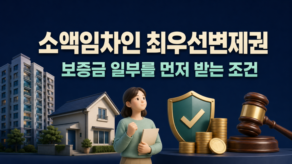 소액임차인 최우선변제권